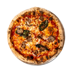 Meatball Pizza